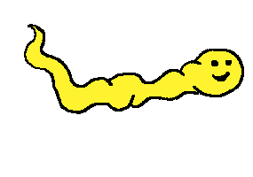 Worm Corona Sticker by burnbrunet