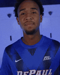 Mens Soccer GIF by DePaul Blue Demons