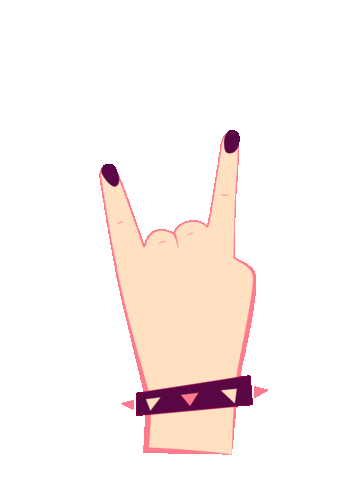 Rock And Roll Sticker by BCN GIFS