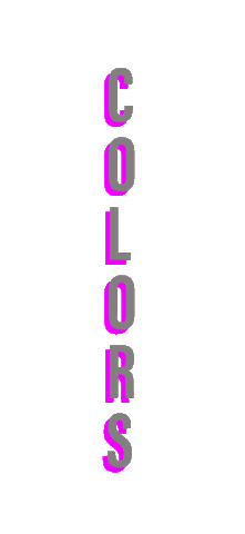 colors blink Sticker by Dagi Bee