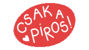 Gt Piros Sticker