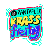 Fri-Yay Sticker by PANTAFLIX_DEMAND