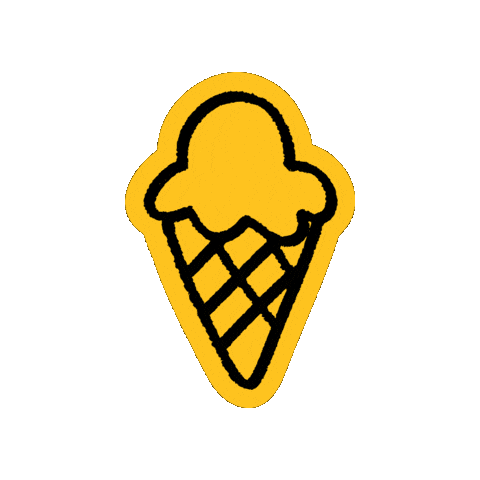 Ice Cream Saatchi Art Sticker by SecretMediaNetwork