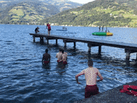jumping zell am see GIF by Bayer 04 Leverkusen