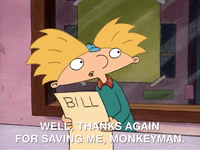 hey arnold nicksplat GIF