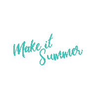 Make It Summer Sticker by Mission Market