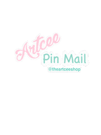 theartceeshop pin pins mail day pin mail Sticker