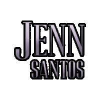 Jenn Santos Sticker by Azteca Records