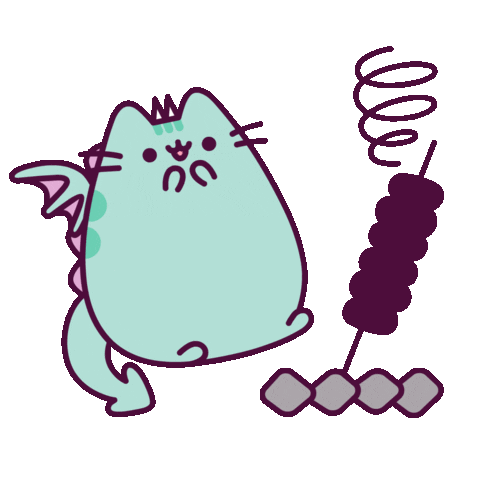 Cat Smoking Sticker by Pusheen