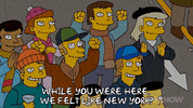Episode 1 Crowd GIF by The Simpsons