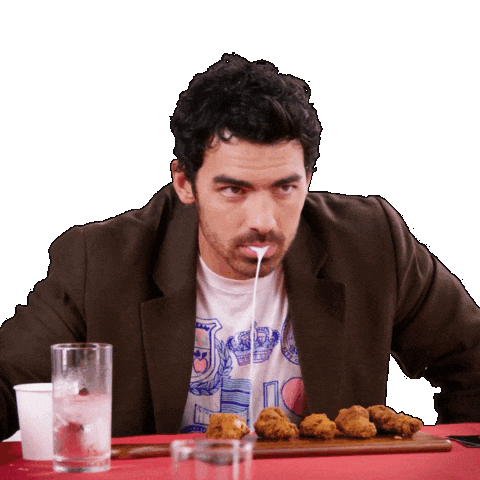 Leaking Jonas Brothers Sticker by First We Feast