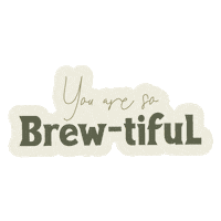 Coffee Puns Sticker by Loka Made