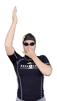 sharkysportsclub swimming dive schwimmen sharky Sticker