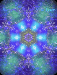 New Year Mandala GIF