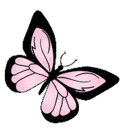 Pink Butterfly Sticker