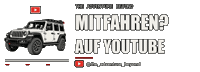 Youtube Jeep Sticker by The Adventure Beyond