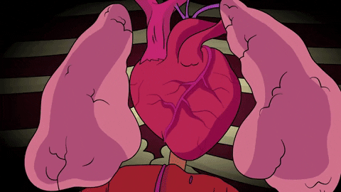 i love you hearts GIF by Cartoon Hangover