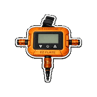 ezflate offroad overland air compressor airing up Sticker