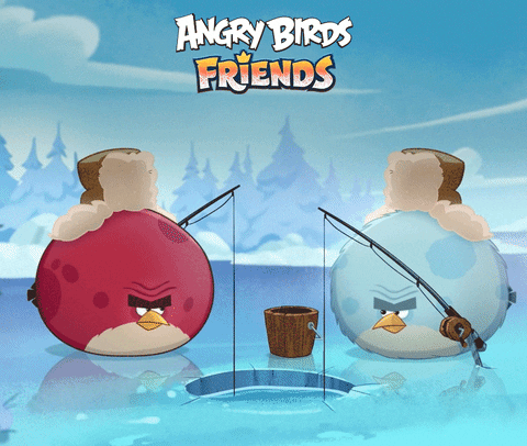 winter GIF by Angry Birds