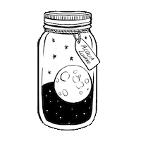 Black And White Magic Sticker by Wicca-shop