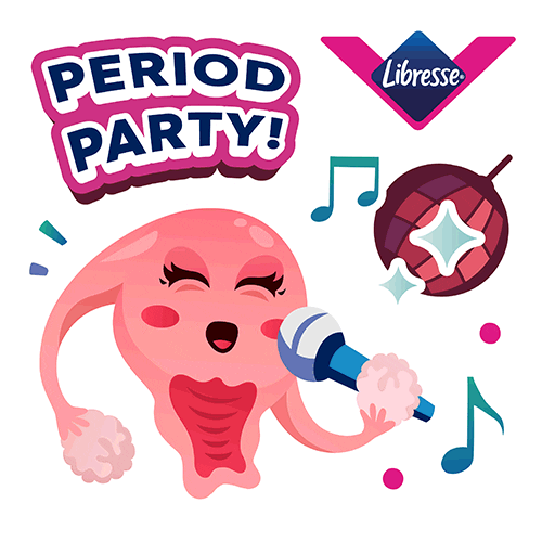 Period Menstruation Sticker by Libressemy