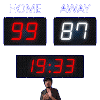 87 Away Sticker