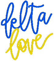 Tri Delta Sticker