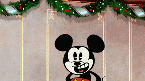 Happy Merry Christmas GIF by Mickey Mouse