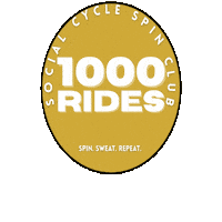 Socialite Sticker by Social Cycle Spin Club