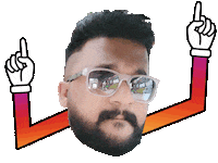 Disha Manek Sticker by BORN ON INSTAGRAM