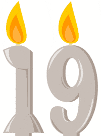 Birthday Flickering GIF