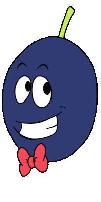 Flash Plum Sticker by Kai Pflaume