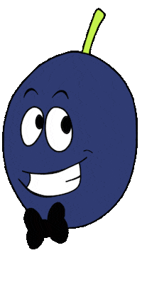 Flash Plum Sticker by Kai Pflaume