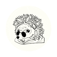 Fun Face Sticker by Fox & Co Design