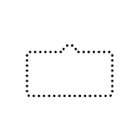 Frame Dots Sticker by HELPNOFEED