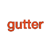 GutterCorp music gutter Sticker