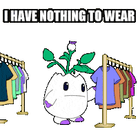 Deciding What To Wear Sticker by Magic Eden