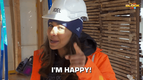 Happy Channel 9 GIF by The Block