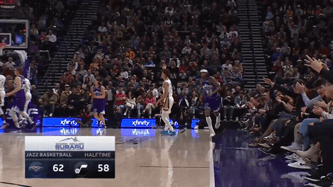 Basketball Celebration GIF by Utah Jazz