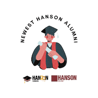 Hanson Grad Sticker by Hanson College Ontario