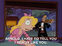 hey arnold nick splat GIF