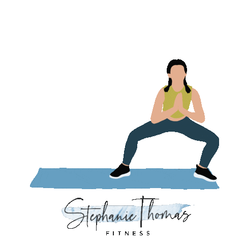 stephaniethomasfitness fitness workout running health Sticker