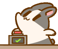 Rabbit Yes Sticker