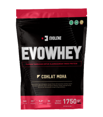 Whey Protein Sticker by Evolene Official