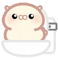 Toilet 再見 Sticker