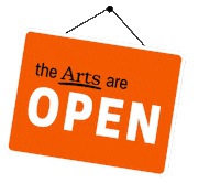 seattlearts arts are open the arts are open artsareopen theartsareopen Sticker