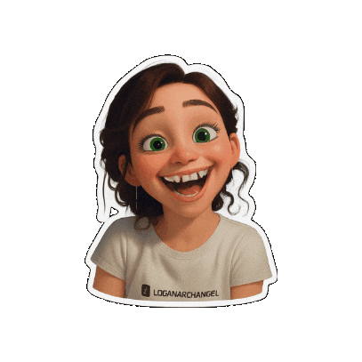 Logan Emocionada Sticker
