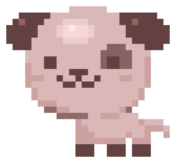 SteveKstickers giphyupload dog pixel puppy Sticker