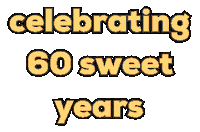 60Th Birthday Sticker by Alissandra