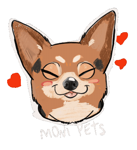 Dog Love Sticker